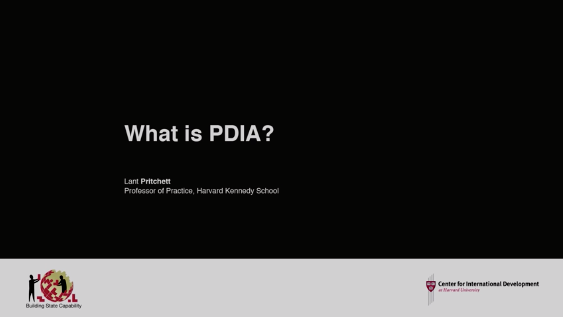 thumbnail of video titled Principles of PDIA